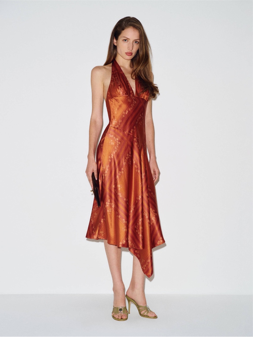 NWT reformation benedita silk dress in Lou Lou - size XS